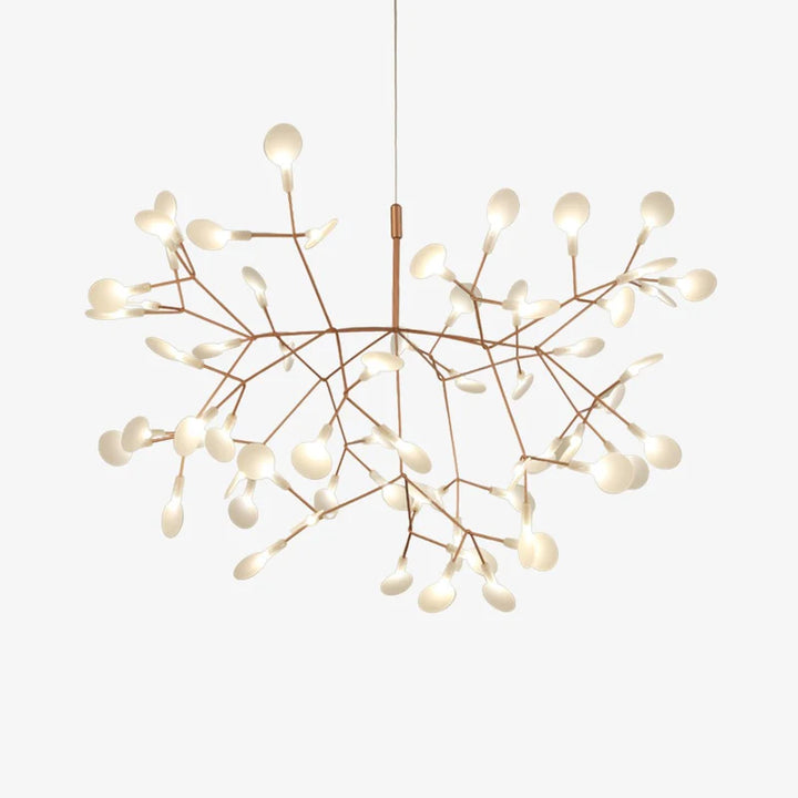 SUSPENSION DESIGN MODERNE LED ARBRE COULEUR CUIVRÉ OU NOIR HOME