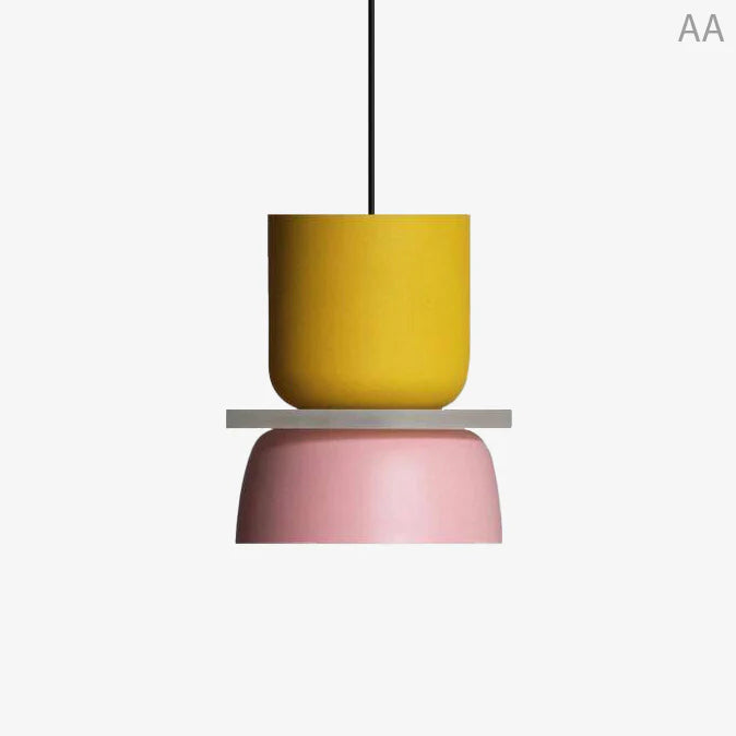 SUSPENSION COLORÉE DE FORMES LUDIQUES MAKAZON
