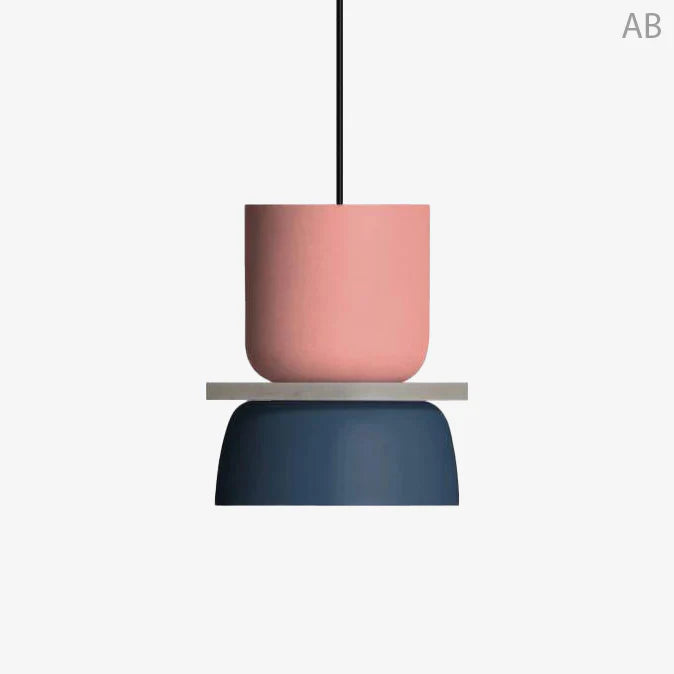 SUSPENSION COLORÉE DE FORMES LUDIQUES MAKAZON