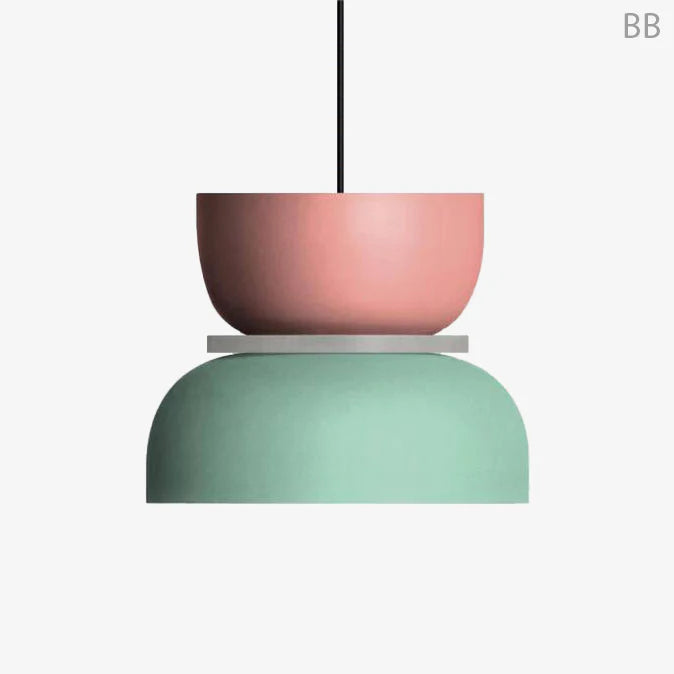 SUSPENSION COLORÉE DE FORMES LUDIQUES MAKAZON