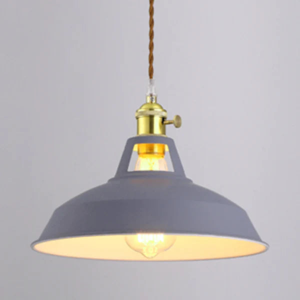 SUSPENSION LED EN MÉTAL COLORÉ LOFT