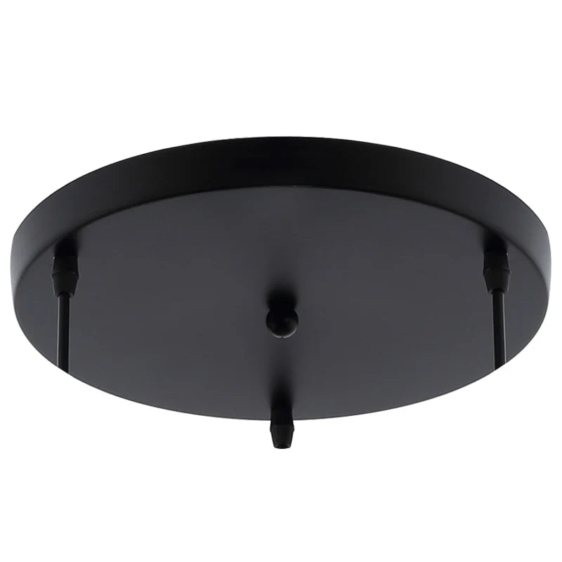 SUPPORT SOCLE ROND SUSPENSION JUSQU'À 5 TROUS (NOIR OU BLANC)