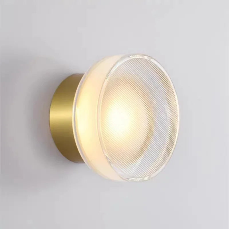 APPLIQUE MURALE RONDE MODERNE LED SALON ALLÉE COULOIR CHAMBRE