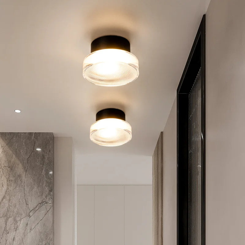 APPLIQUE MURALE RONDE MODERNE LED SALON ALLÉE COULOIR CHAMBRE