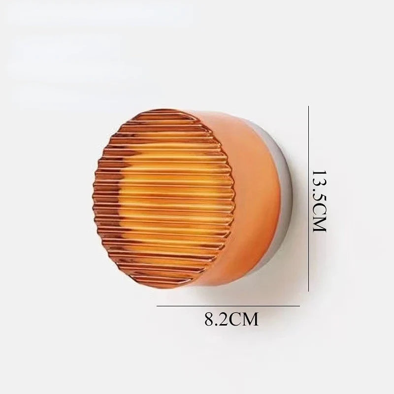 APPLIQUE MURALE RONDE MODERNE LED SALON ALLÉE COULOIR CHAMBRE